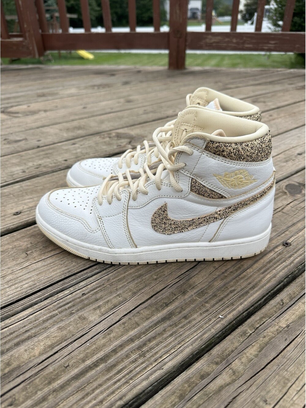 Size 10 - Air Jordan 1 Retro OG Craft High Vibrations of Naija